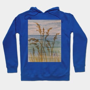 Sea oats at the Emerald Coast Hoodie